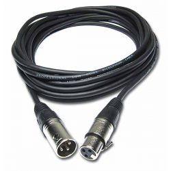 Câble XLR M/F 3 m
